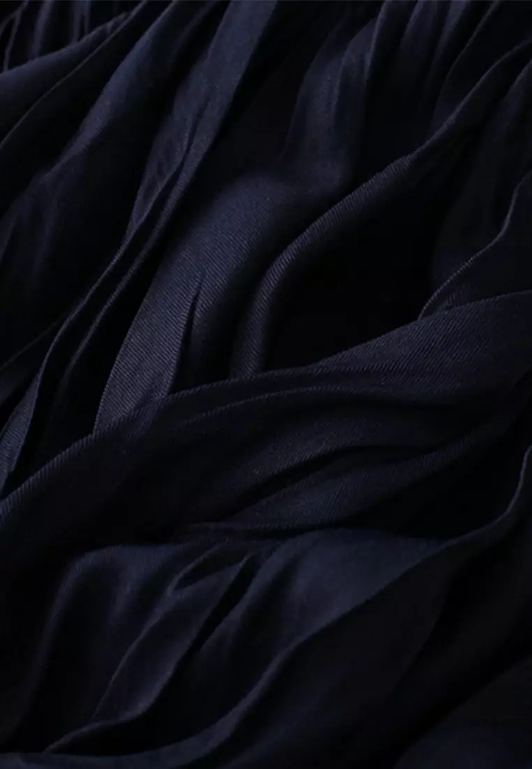 百褶A字半身長裙 AF8862