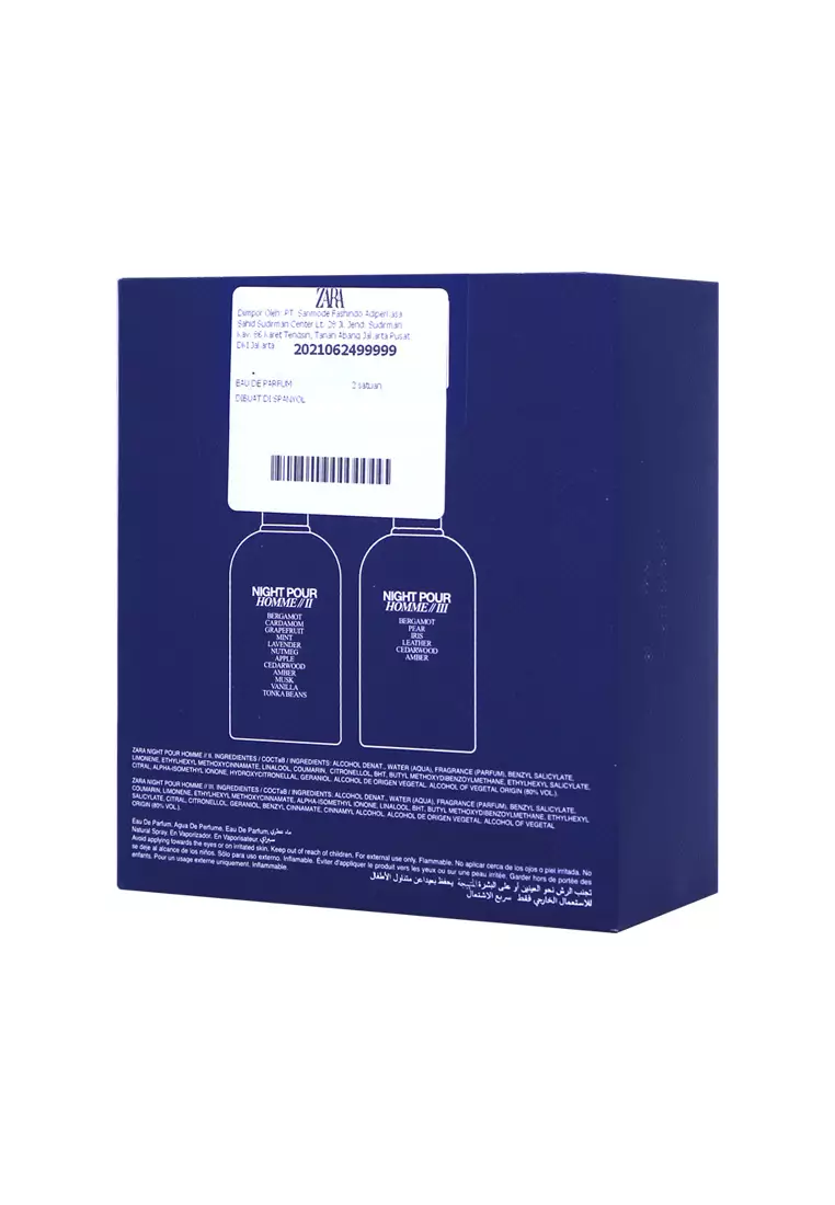 Zara Heritage Selection Night Pour Homme EDP (2 X 100 ML)