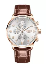 Rose Gold, Silver, Brown