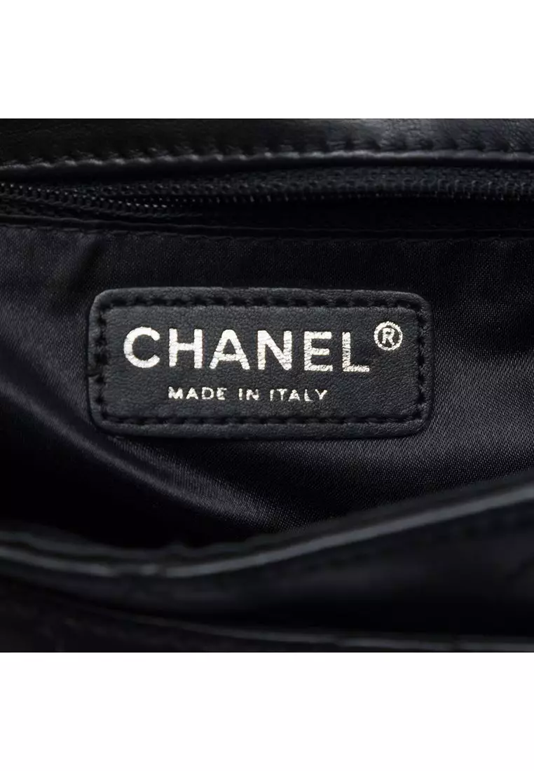 Pre-Loved Chanel Quilted Calfskin Bijoux Ring Chain Flap