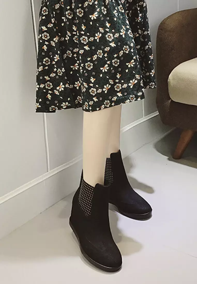 Buy Twenty Eight Shoes Vintage Wedge Rain Boots VR52 2024 Online