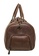 MIAJEES LEATHER brown Duffel Bag With Shoe Pouch  E31FEACD5F8E35GS_2