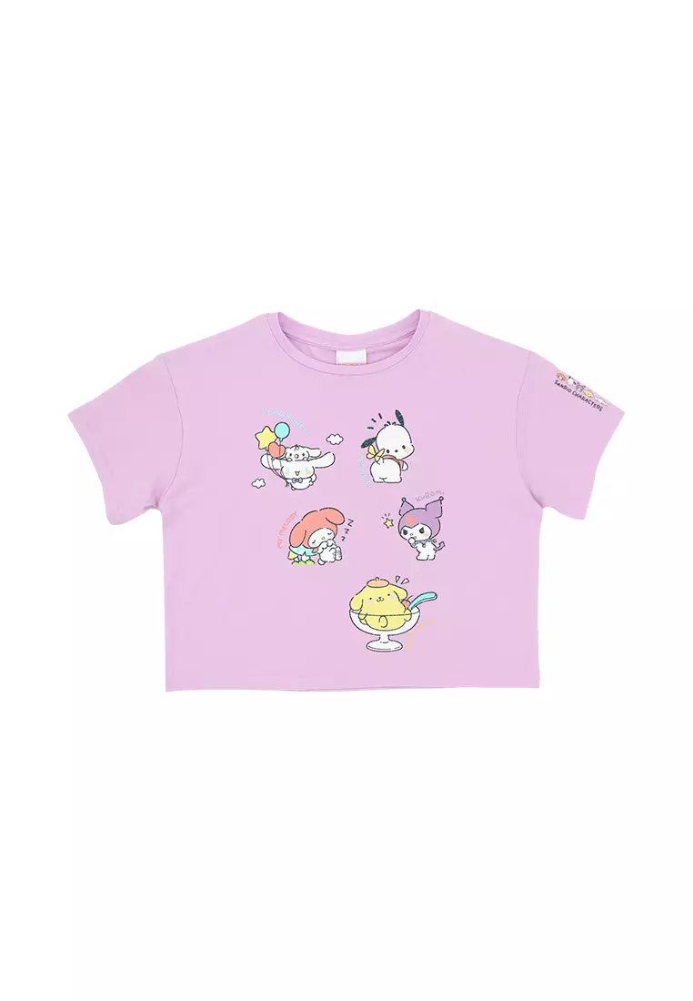 Girls Licensed Graphic Boxy T-Shirt "Friends"