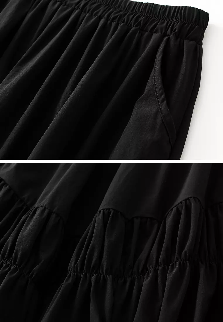 Asymmetrical A-line Skirt AF2463