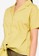 ZALORA yellow Tie Front Shirt 97671AA5D92E2CGS_3
