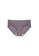 ZITIQUE brown Women's Plain Cross-back Lingerie Set (Bra and Underwear) - Brown 32906US2E71BAFGS_3