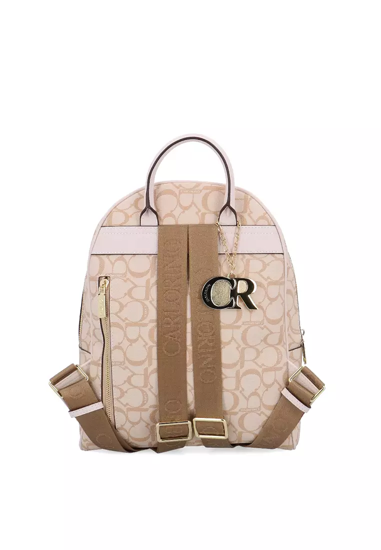 Buy Carlo Rino Carlo GEO Backpack - Medium Beige 2026 Online | ZALORA