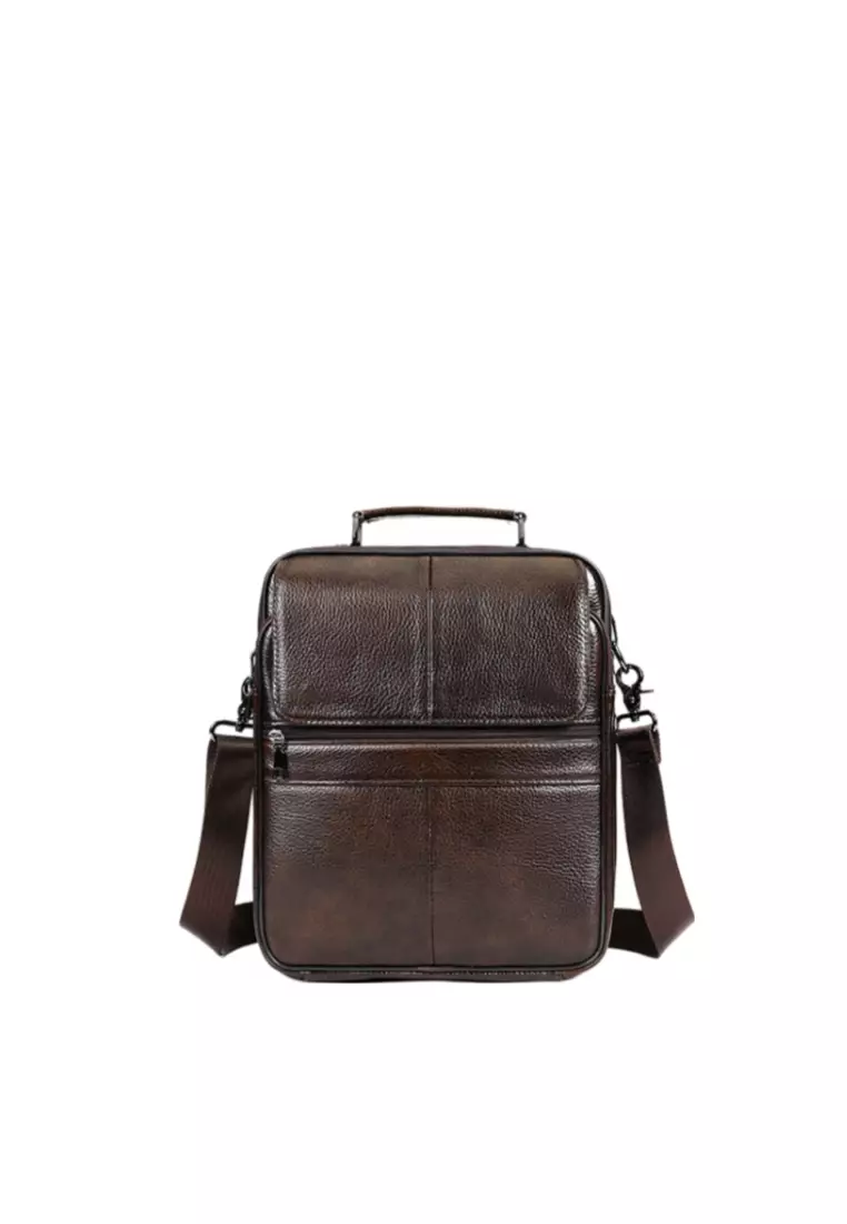 Buy Lara Men's Multifunctional Leather Crossbody Bag 2025 Online