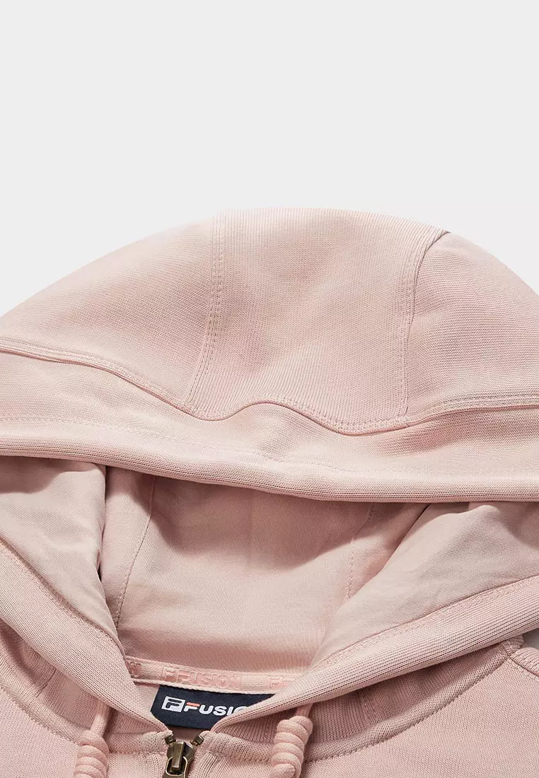 FILA FUSION INLINE WORKWEAR SKATE URBAN EDGE Women Hoodie (Pink / White)