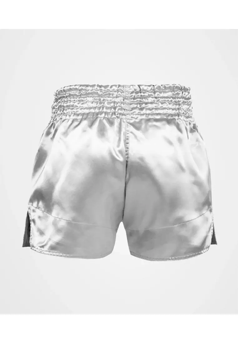 Buy Venum Venum Classic Muay Thai Shorts - Silver/Black 2026 Online ...