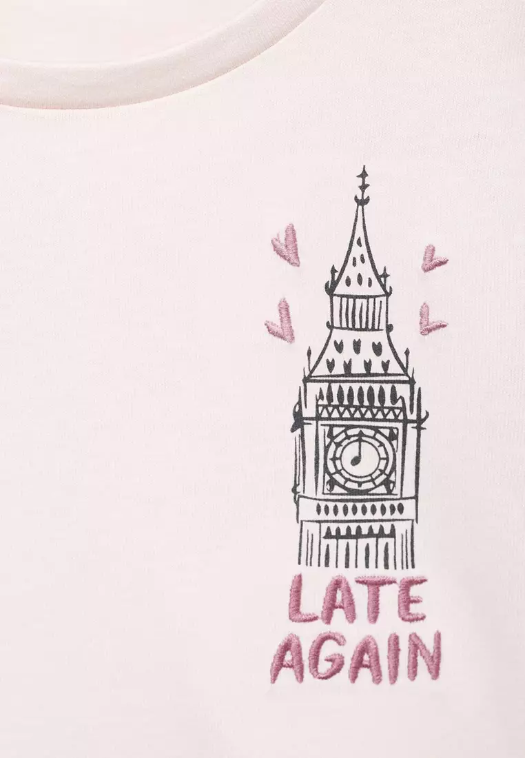 Printed Cotton-Blend T-Shirt