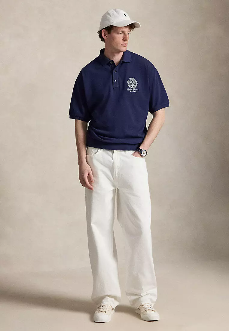 Buy Polo Ralph Lauren Relaxed Fit Embroidered Mesh Polo Shirt 2026