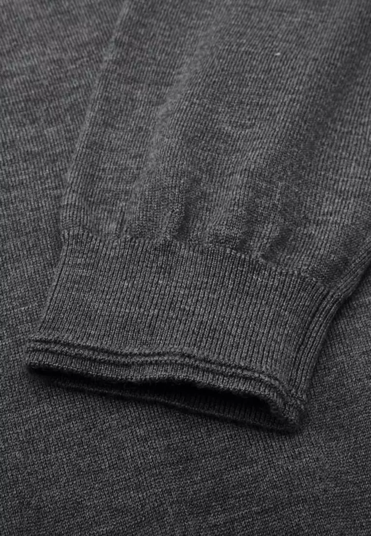 Pure Wool V Neck Sweater