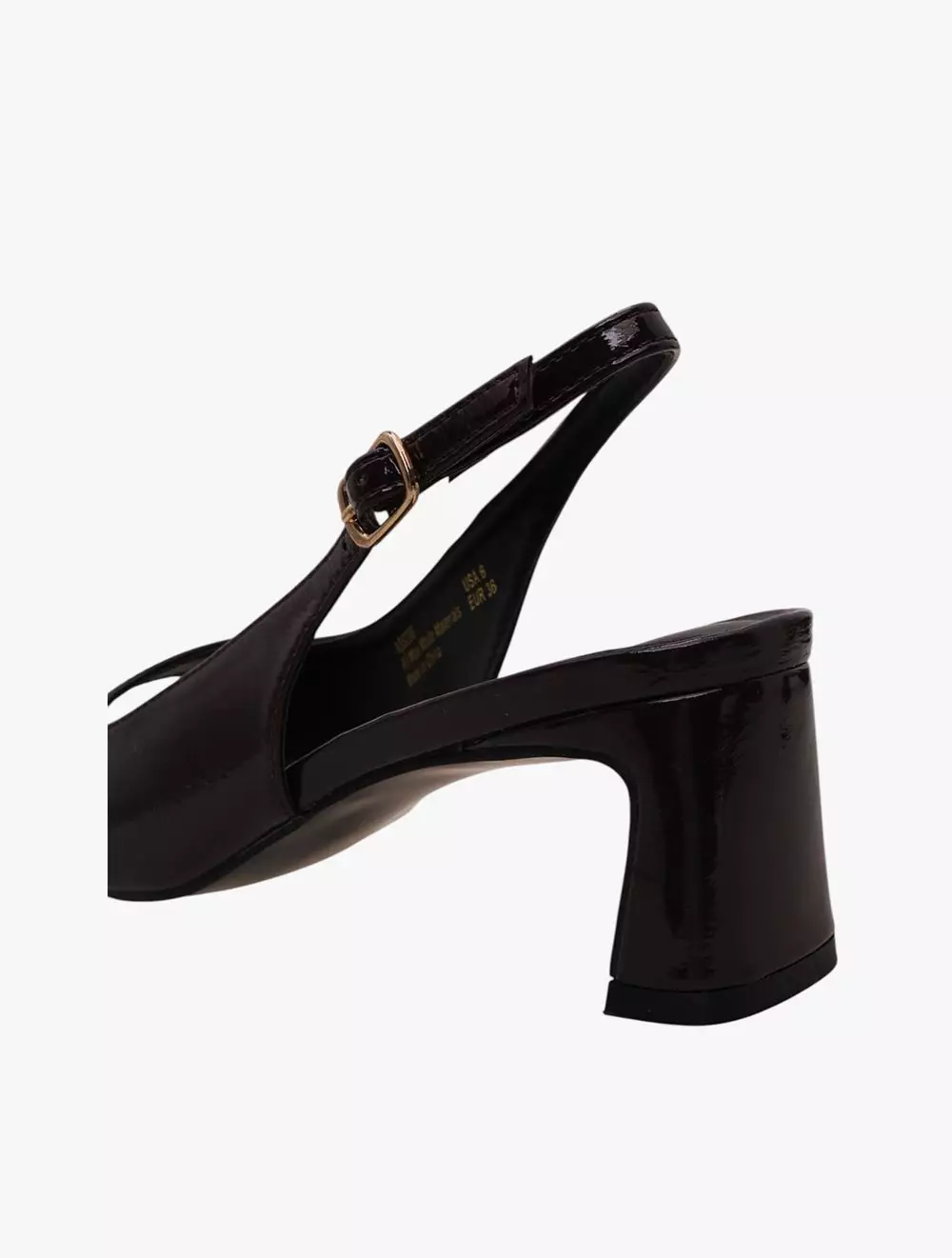 Payless Chrissie Womens Ensley Open-Toe Heels - Dark Brown_04