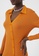 French Connection orange Reina Ribbed Jersey Midi Dress C6823AAB986CCAGS_2