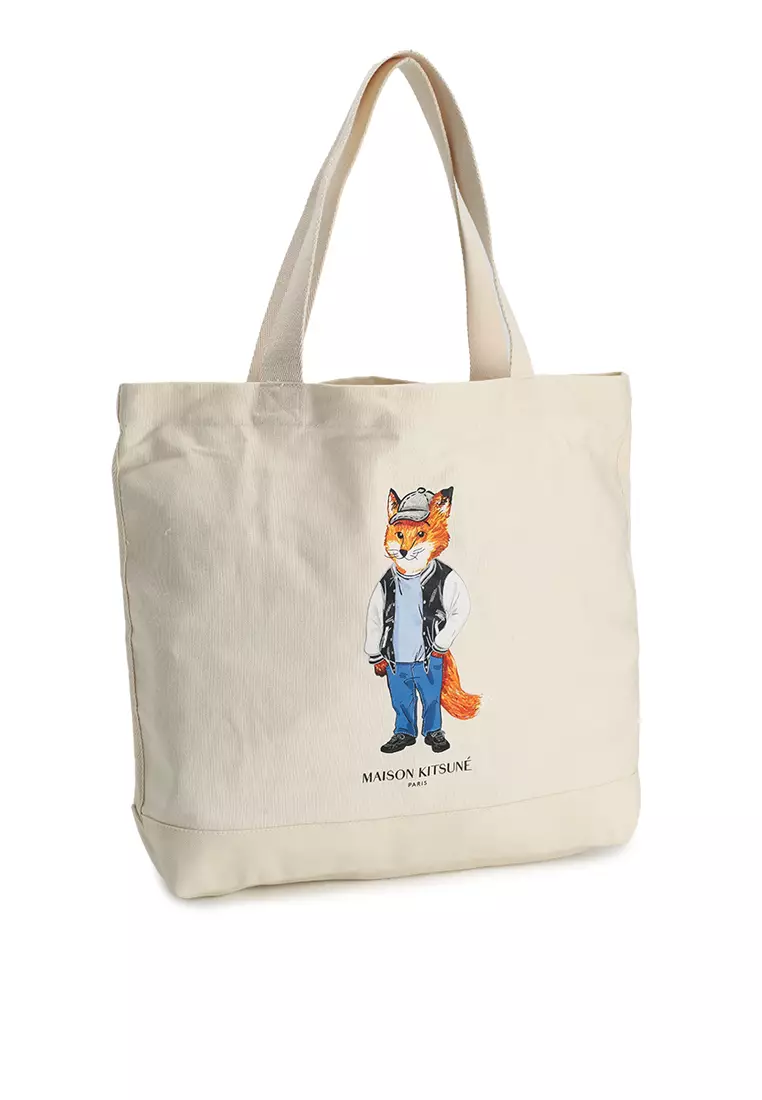 Dressed Fox Tote Bag