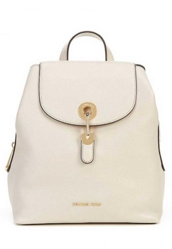 michael michael kors raven medium pebbled leather backpack