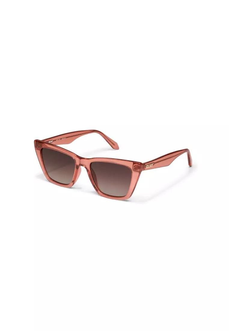 Call The Shots Sunglasses - Primrose/Brown (Exclusive Colourway)