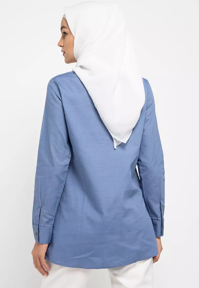 AZZAR Tamia Tunic In Blue