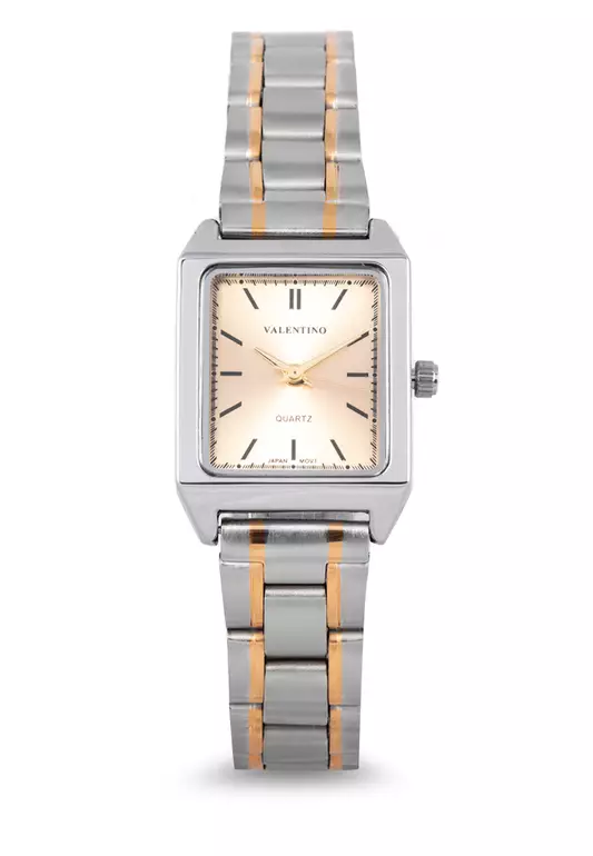 Analog Watch 20122256-Two Tone - Gold Dial Line
