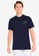 Selected Homme navy Lais Short Sleeves O-Neck Tee FAB2DAA2FBAE58GS_1