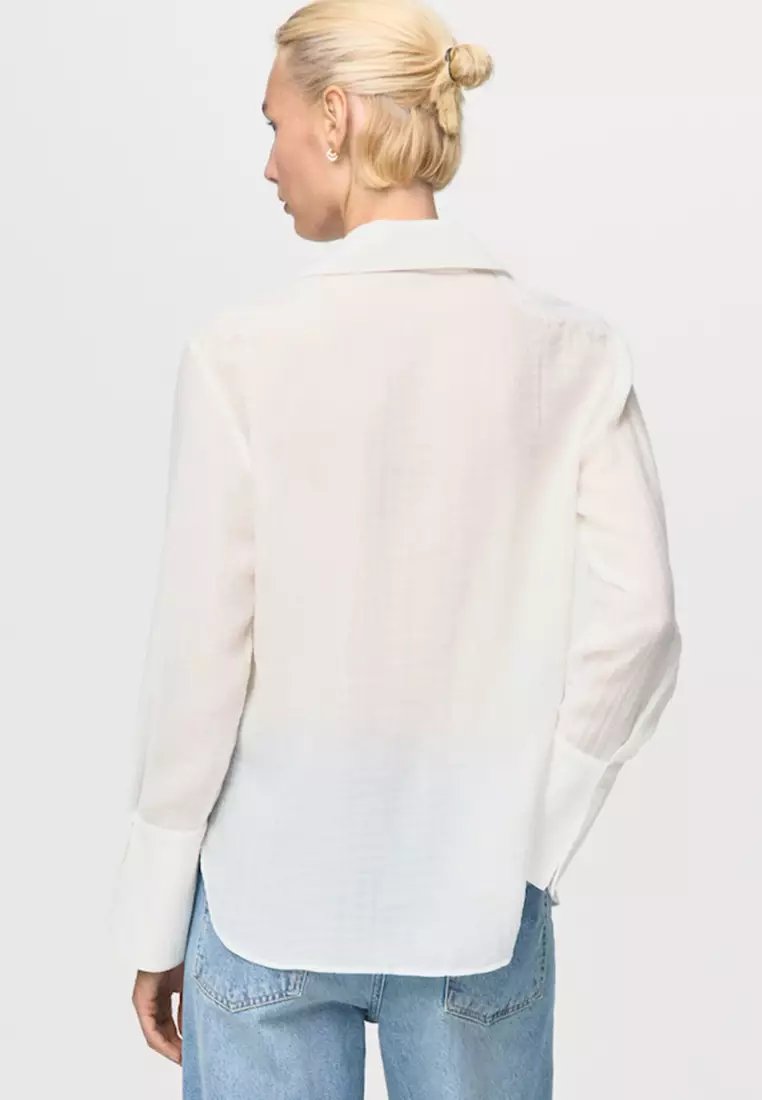 Lyocell Shirt with Patches