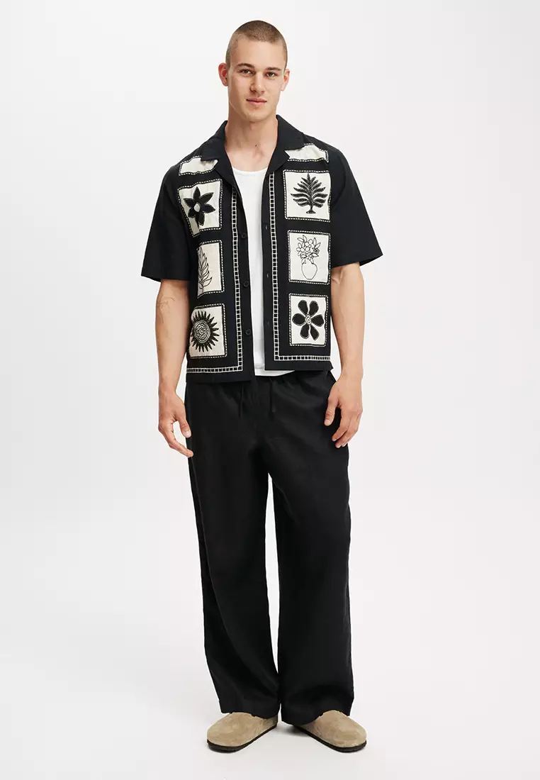 Super Baggy Linen Pants