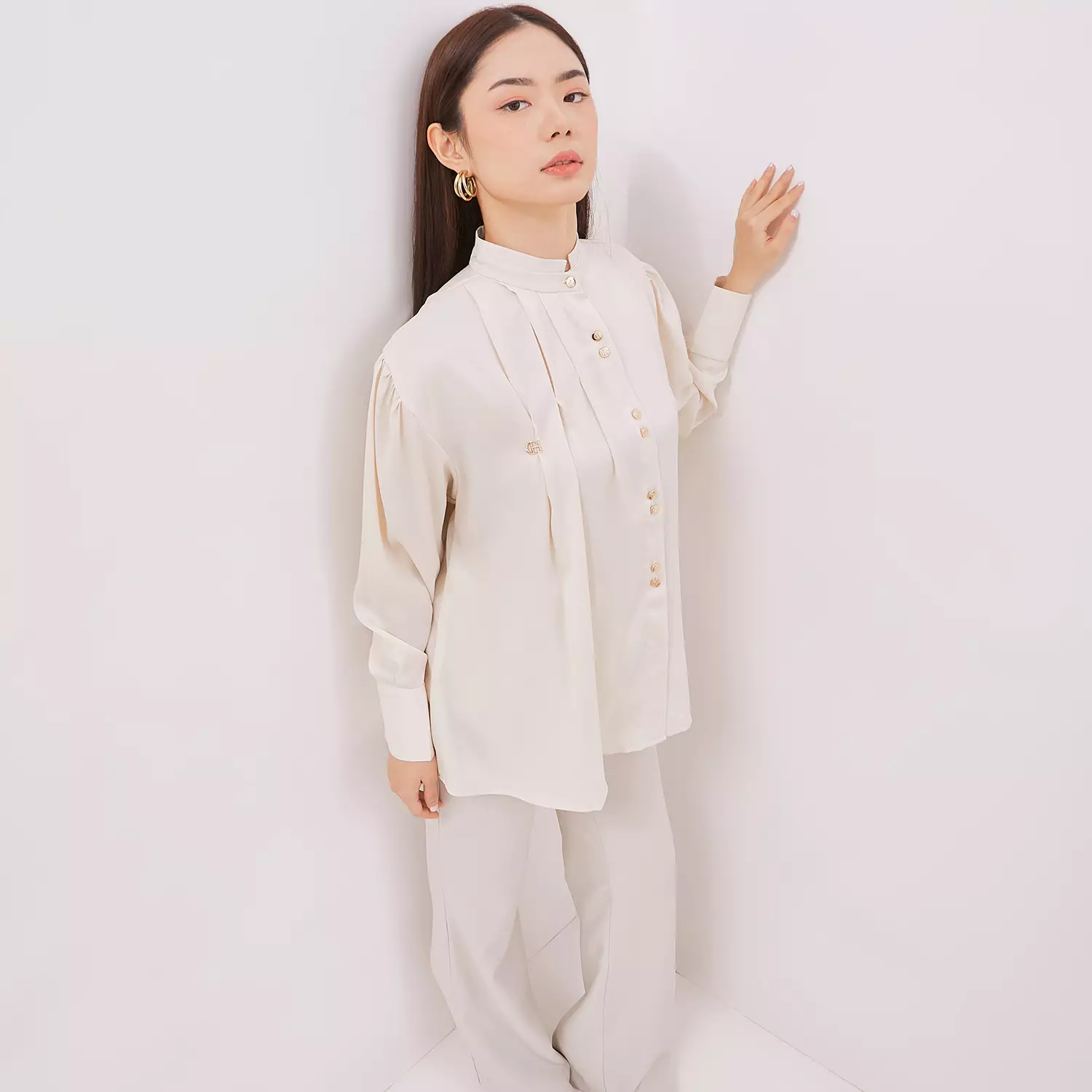 Chanté - Gilma Shirt in Ivory