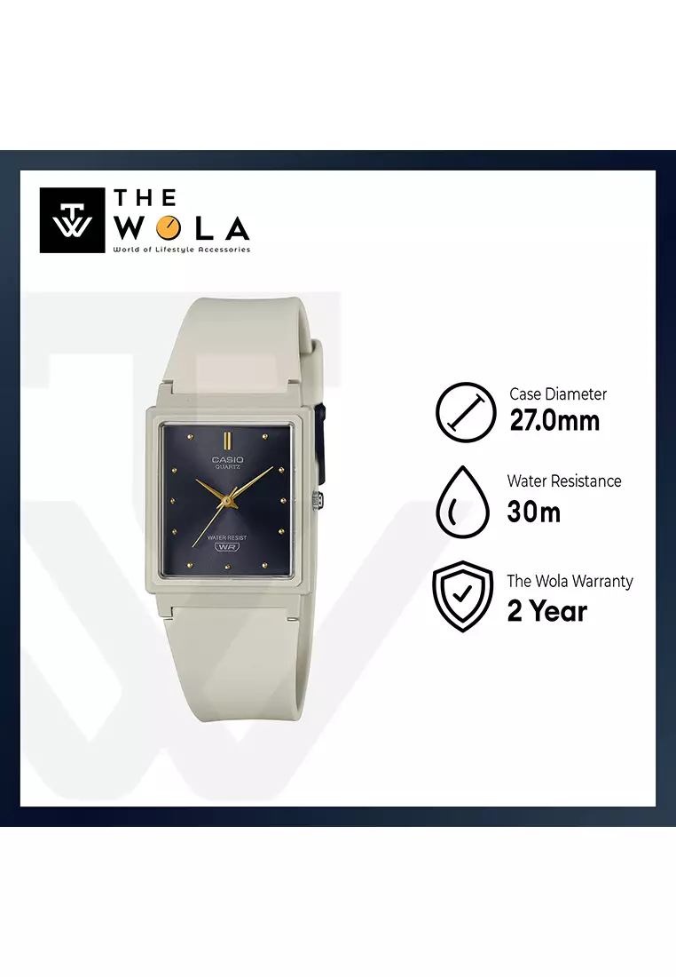Women's Analog Watch MQ-38UC-8A White Resin Band