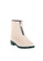 Twenty Eight Shoes beige VANSA Zipper Mid Rain Boots VSW-R18789 2A900SHA4DE87AGS_2