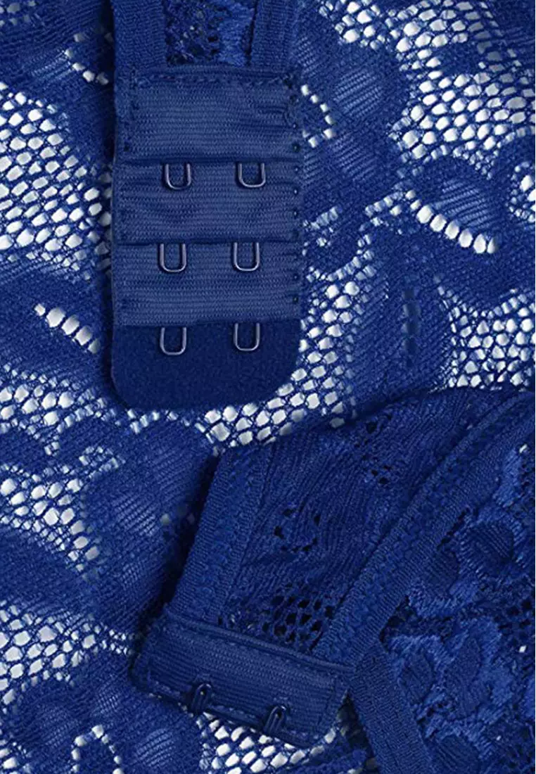 Buy SMROCCO Adele Lingerie Bodies Corset Underwear PM8092-BLU