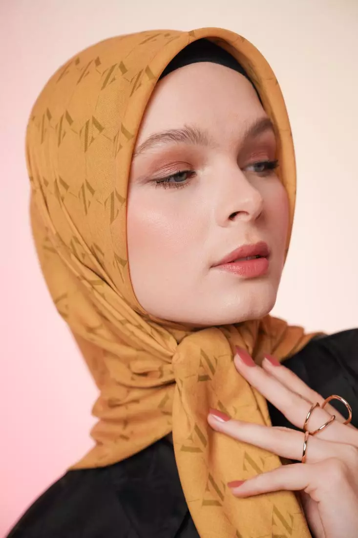Monogram Voal Scarf