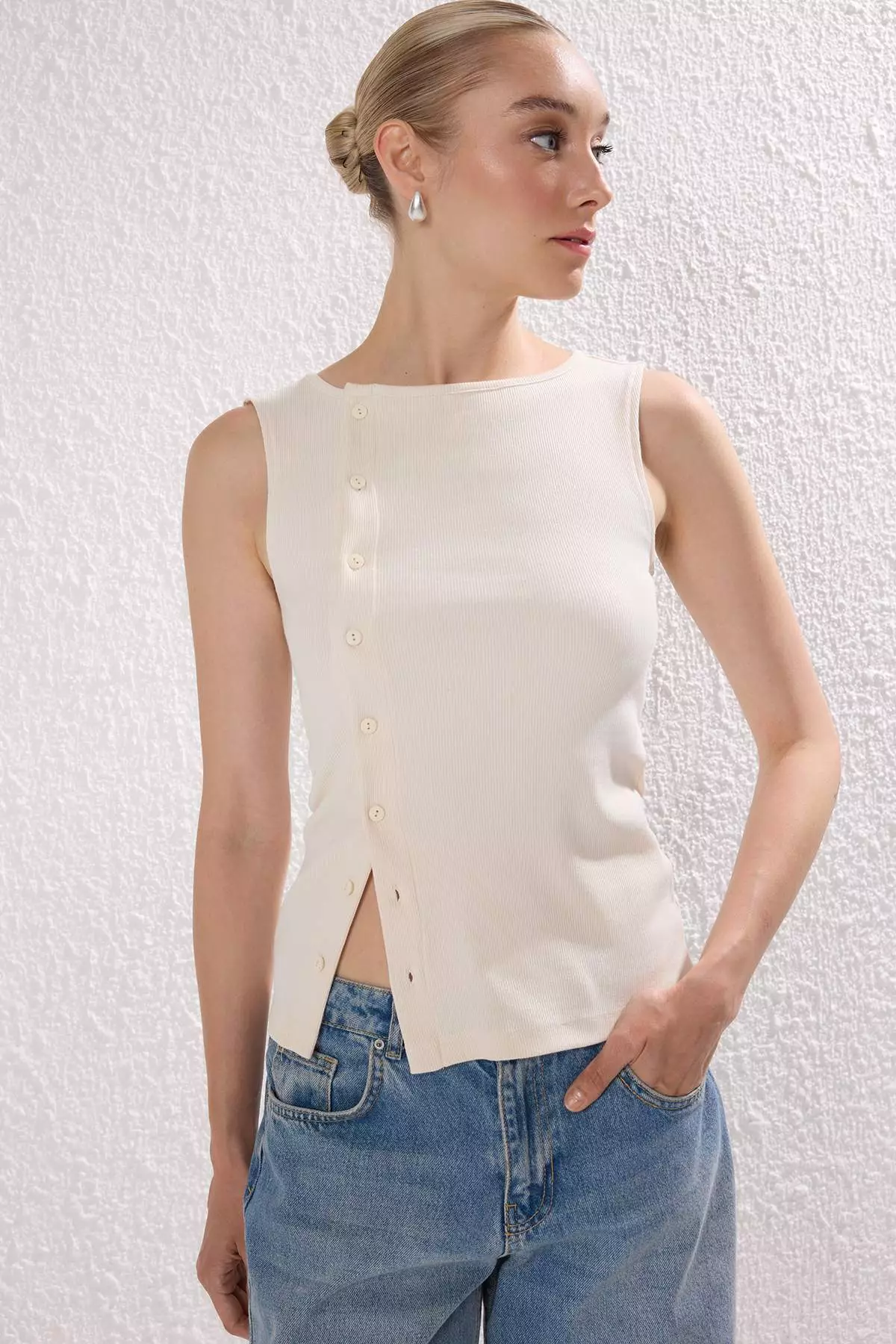 Stone Knitted Blouse Twoss25Bz00394