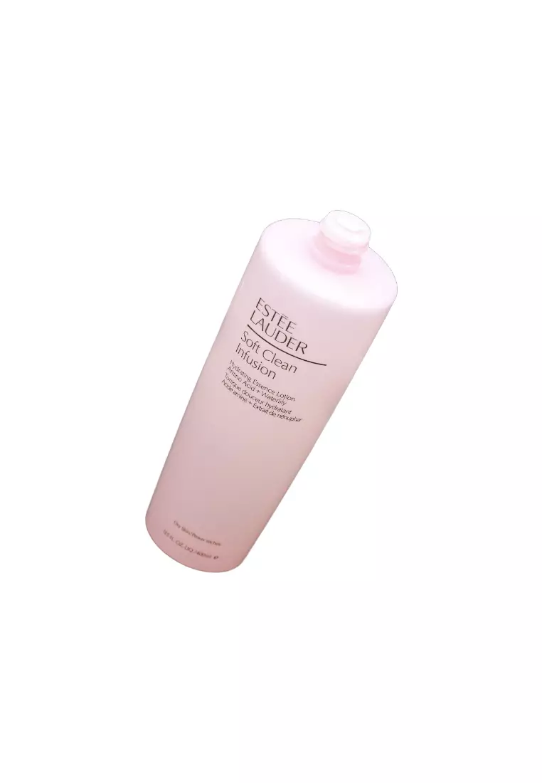 Estee Lauder Soft Clean Infusion Hydrating Essence Lotion with Amino Acid + Waterlil (400ml)