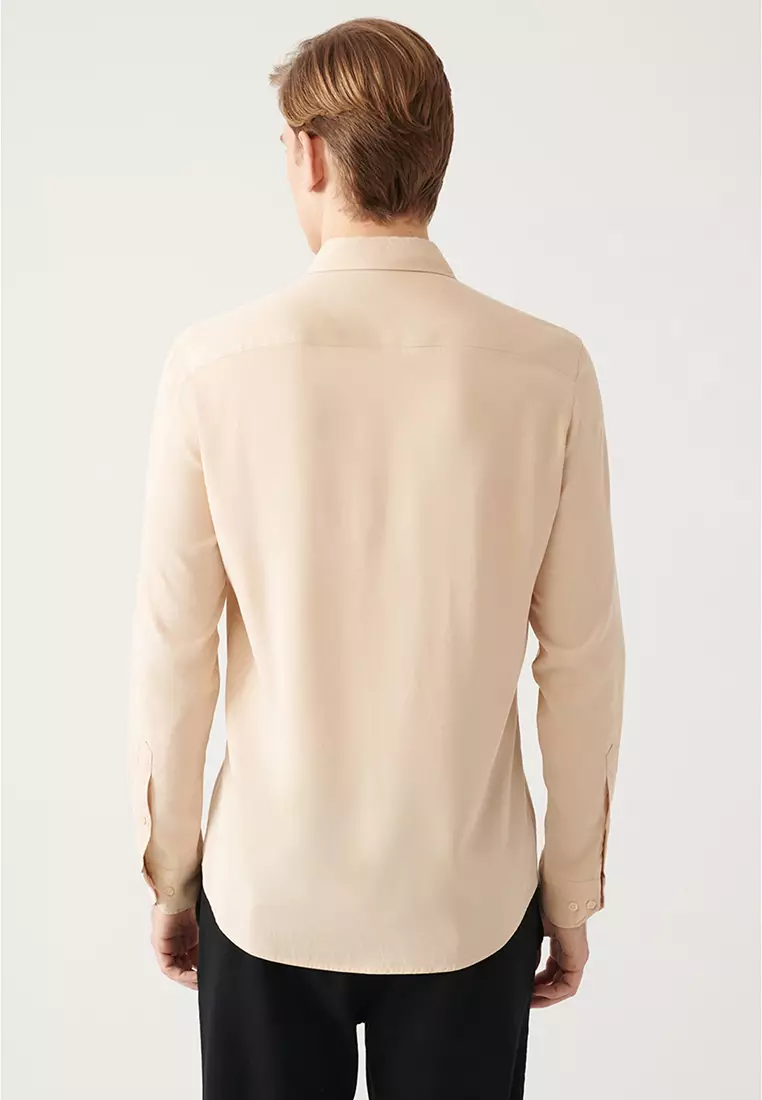Long Sleeves Collared Shirt