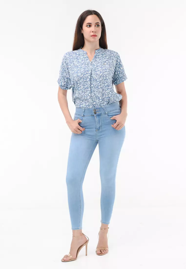 Cropped Skinny High Waist