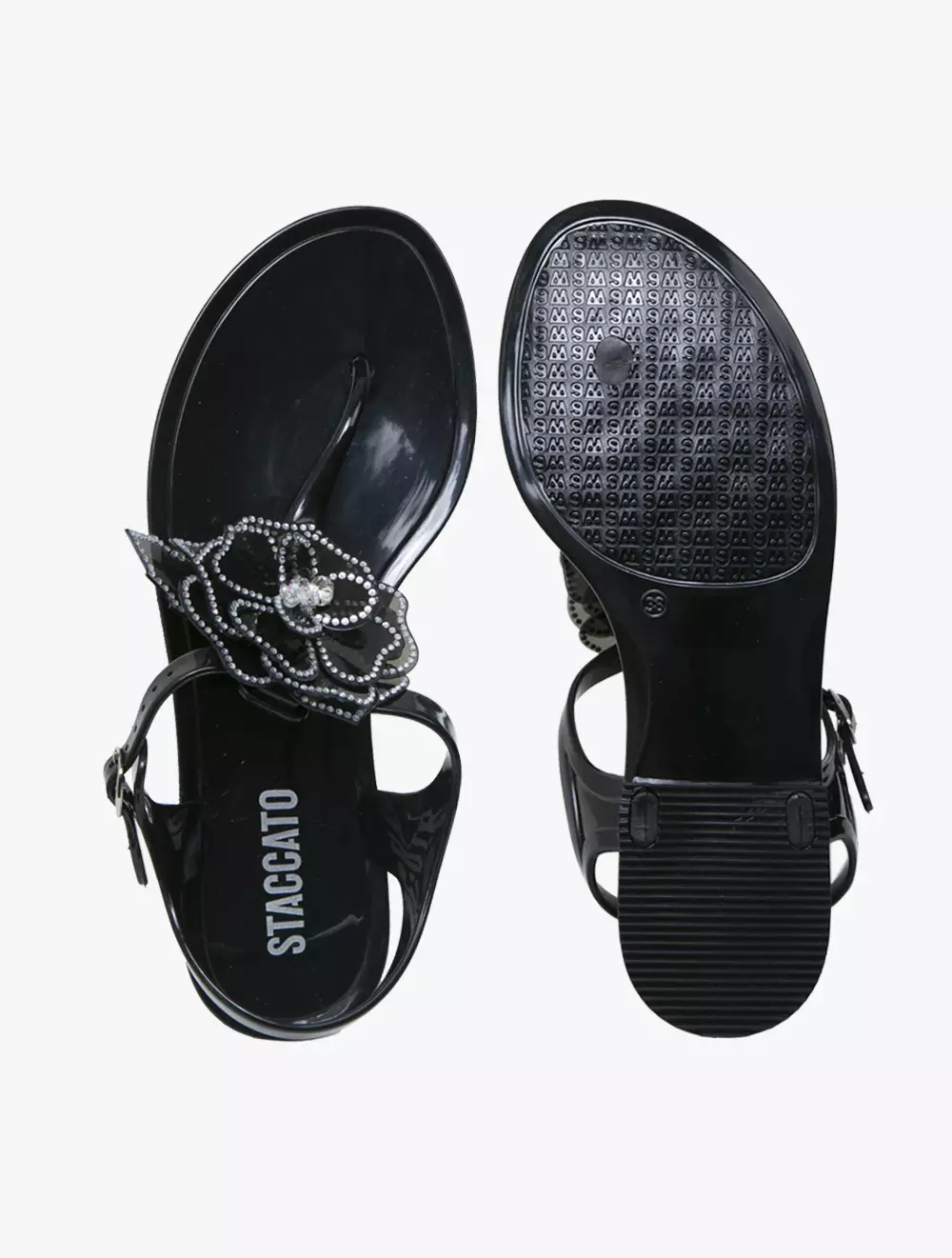 Staccato JEY01-005 Jelly Sandals - Black