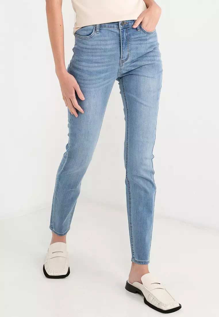 Giordano mid sale rise slim tapered