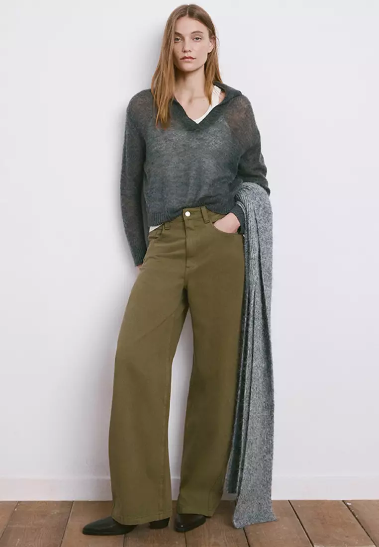 Mid-Rise Balloon Jeans