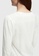 ESPRIT white ESPRIT Casual cotton slub t-shirt 22F3CAA498955FGS_5
