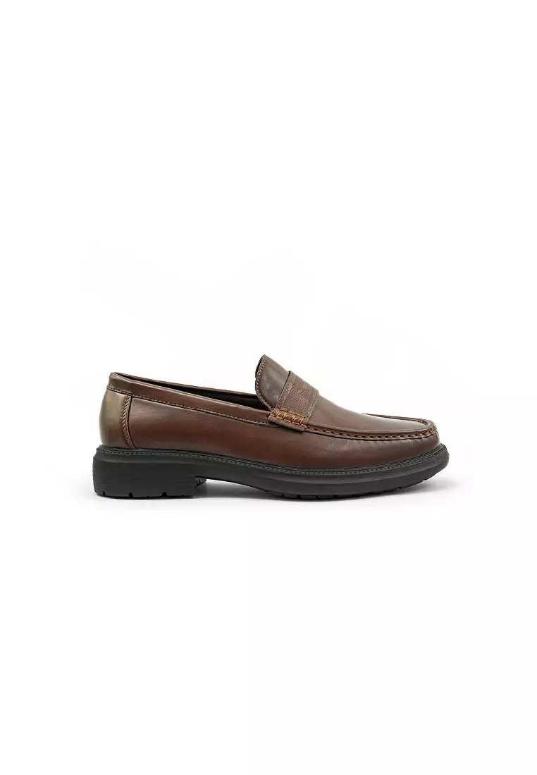 Mario D' boro Runway Men's Formal Slip On MY 26389 - Dark Brown C85