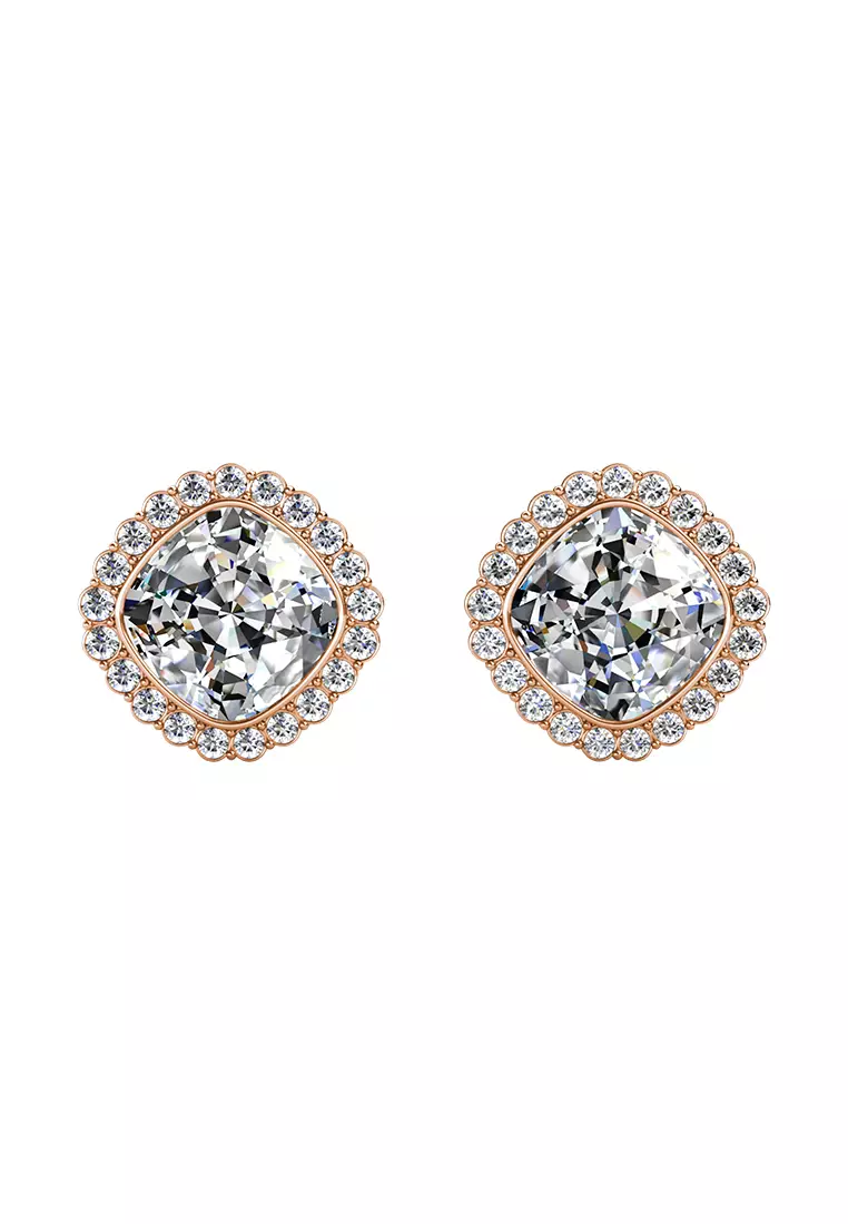 Lydia Diamond RG White Crystal - Anting Crystal by Her Jewellery