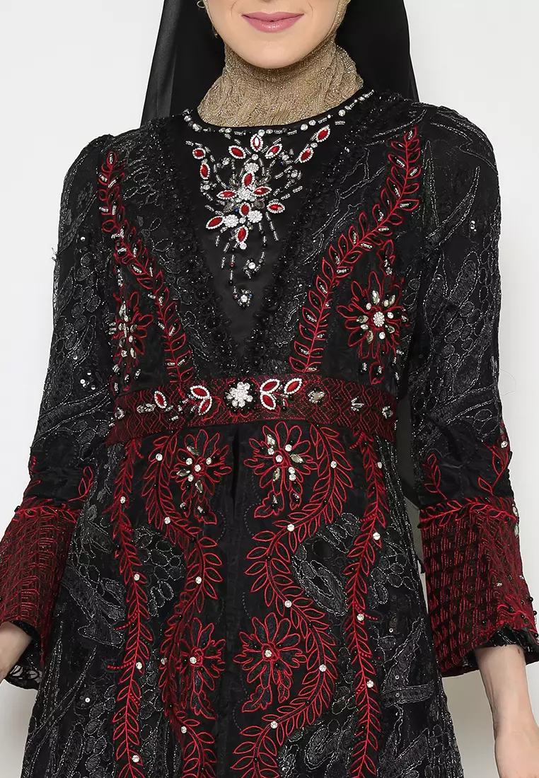 Bibiq Gamis Tile Satin