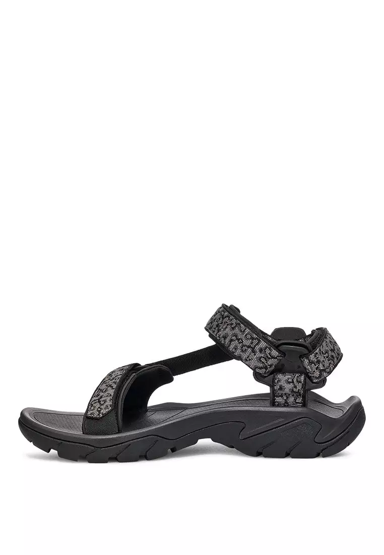 Men's Terra Fi 5 Universal Vegan Hiking Sandal - Magma Black/ Grey (1102456-MGMB)