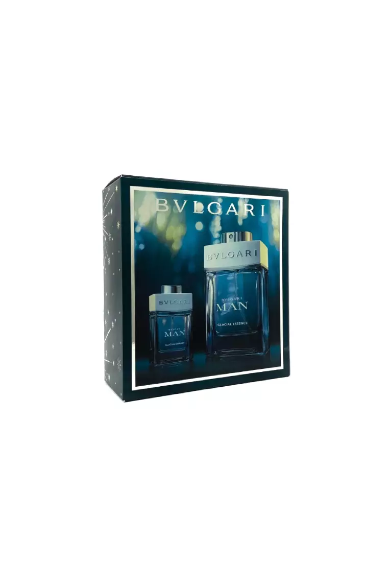 Bvlgari Man Glacial Essence EDP Gift Set (Parfum Pria)