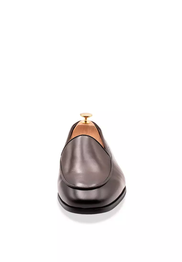 Monteros Walnut Blake Stitch Venetian Loafer