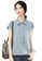 A-IN GIRLS blue Fashion Solid Color Stitching Blouse 3B0E5AAFDAC120GS_1