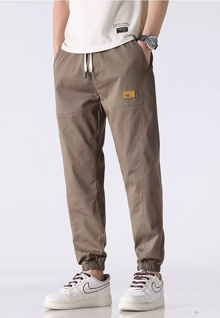 Drawstring Casual Jogger Pants