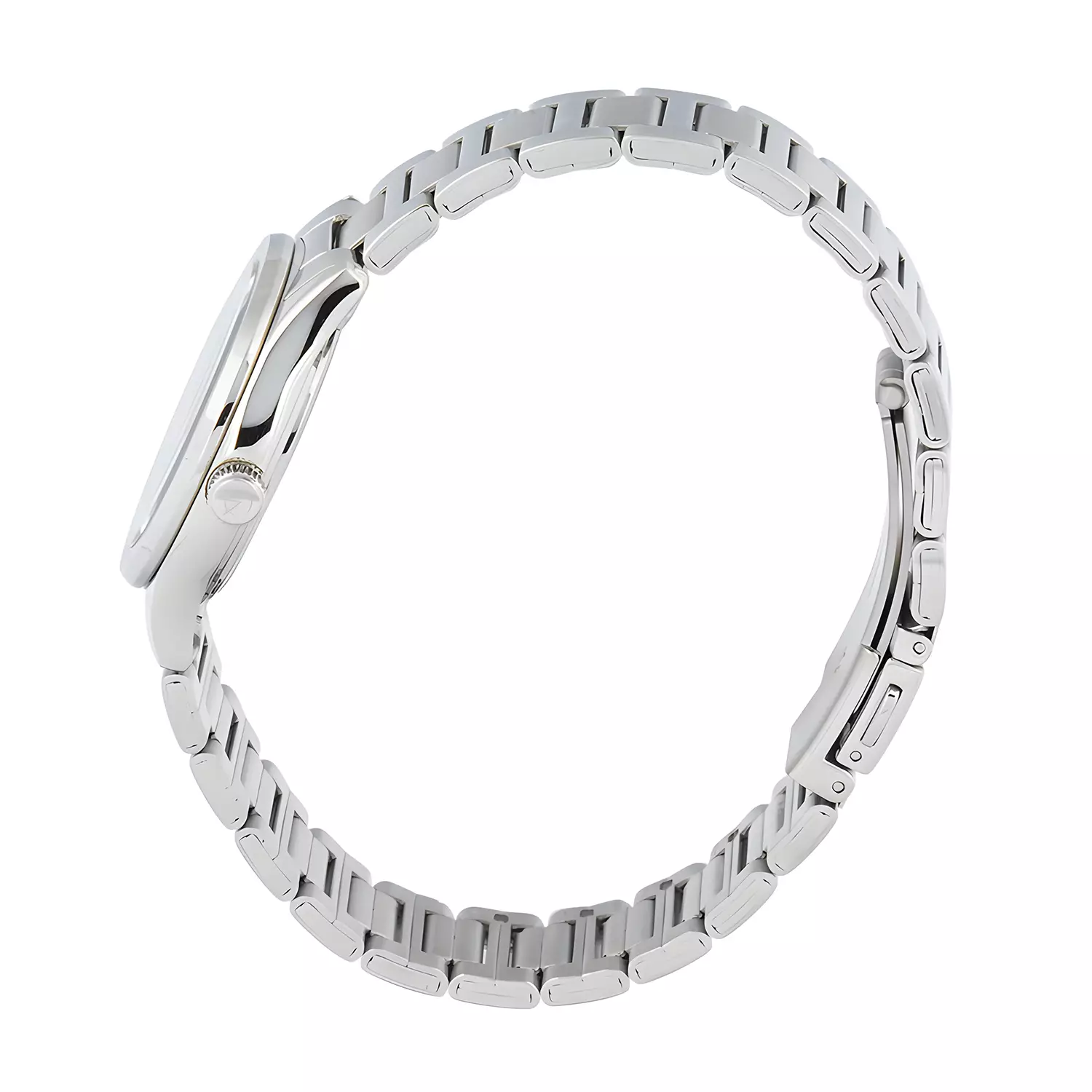 Alexandre Christie Classic Steel Jam Tangan Analog Wanita - Black Dial - All Stainless Steel - 8701 LDBSSBA