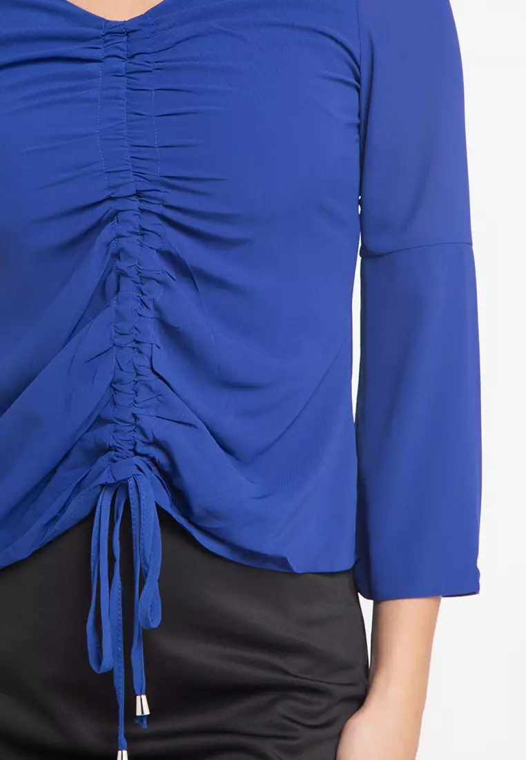 Wrinkle Feminine Blouse